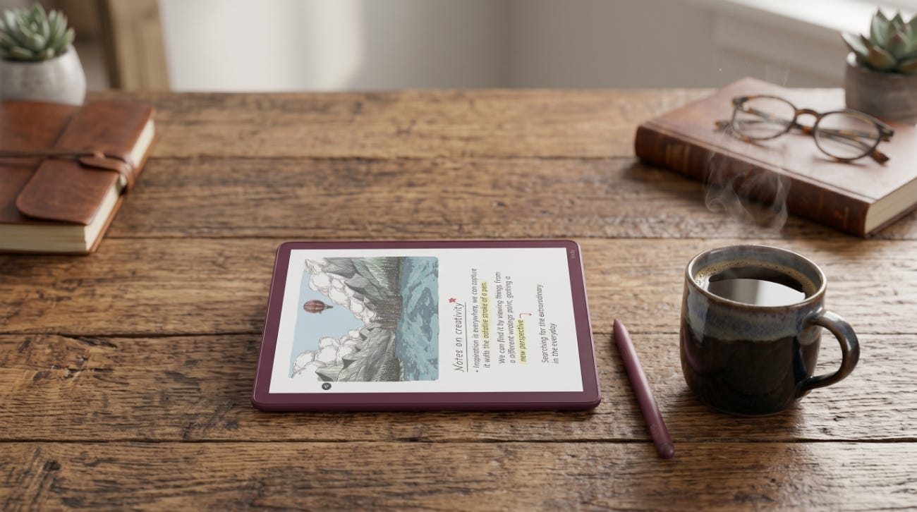 La evolución de los cuadernos digitales: Kindle Scribe Colorsoft y la productividad a color