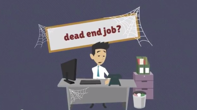 How to deal with your dead-end job