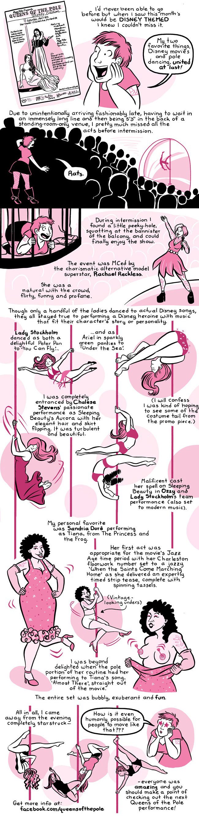 The Queens of the Pole. Watching some Disney princesses get | by Erika Moen | The Nib | Medium The Queens of the Pole. Watching some Disney princesses get | by Erika Moen | The Nib | Medium