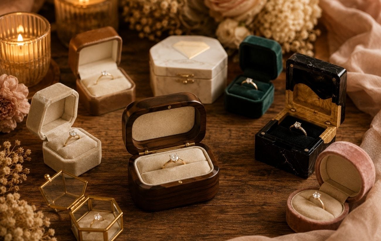 Engagement Ring Box for Proposal: How to Pick The Right One