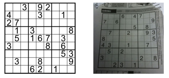Sudoku Solver with OpenCV 3.2 and Go | by James Andersen | HackerNoon.com |  Medium