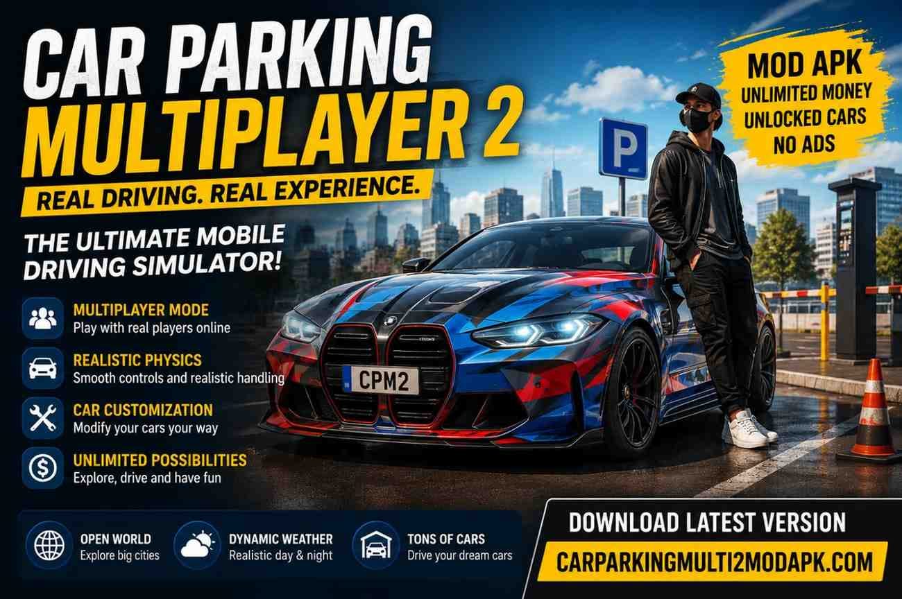Why Car Parking Multiplayer 2 MOD APK Is Becoming So Popular Among Android Gamers