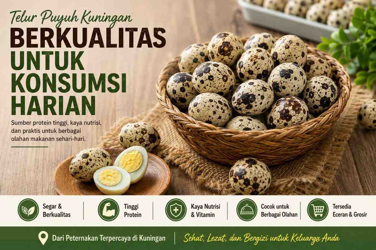 Telur Puyuh Kecil, Manfaatnya Besar: Mengapa Semakin Banyak Orang Memilihnya untuk Konsumsi Harian?