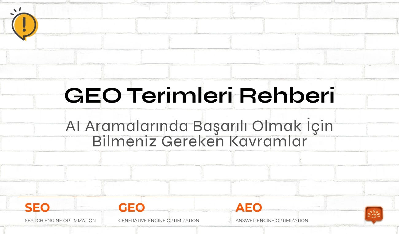 GEO Terimleri Rehberi: AI Aramalarında Başarılı Olmak İçin Bilmeniz Gereken Kavramlar ve…