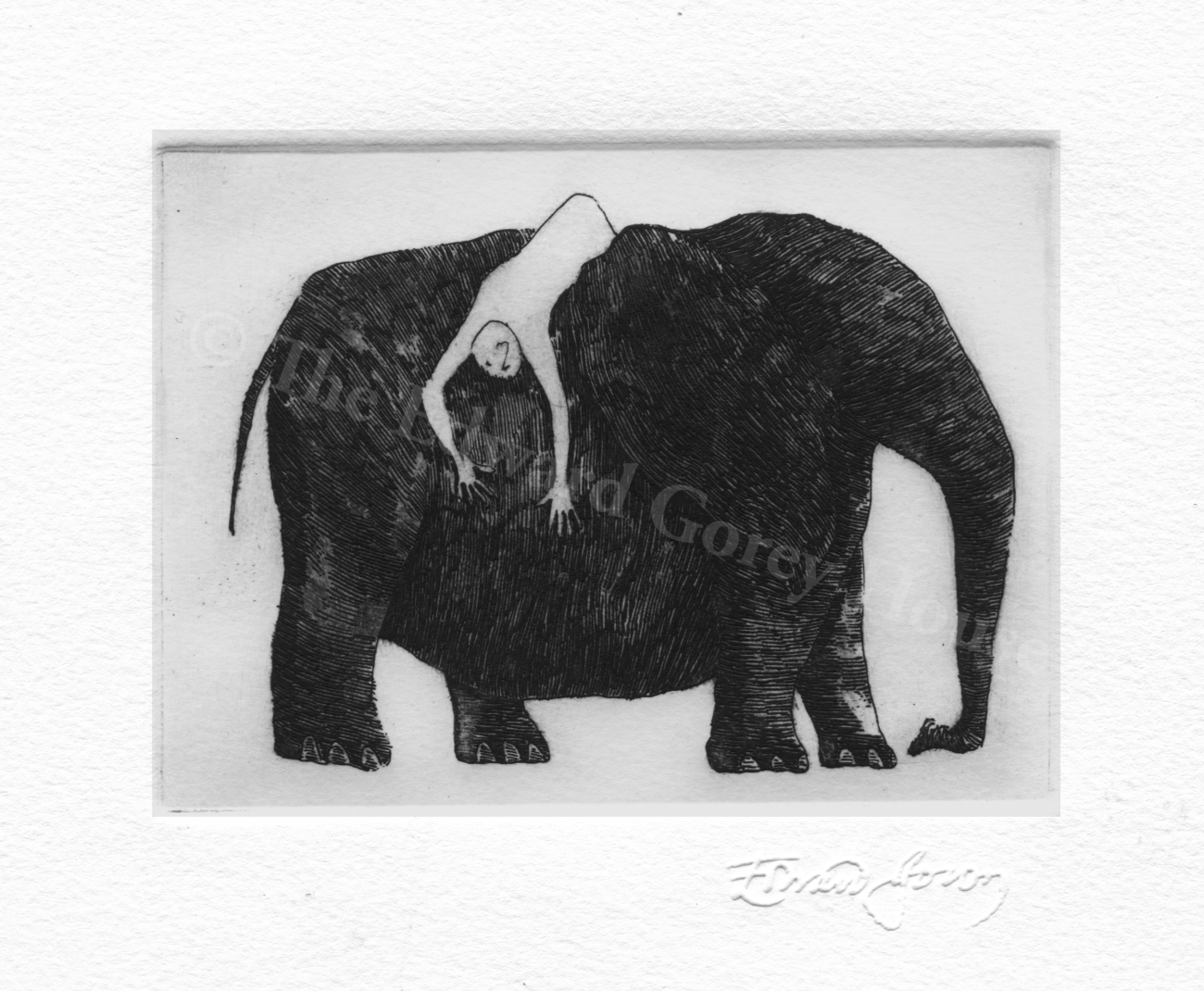 Edward Gorey Etching. Image Via: https://www.edwardgoreyhouse.org/pages/edward-gorey-etchings