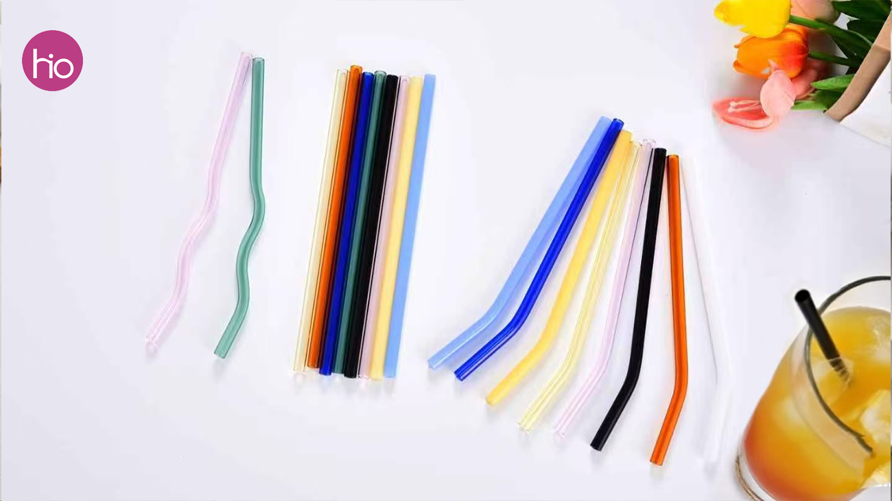 Pailles en verre borosilicaté