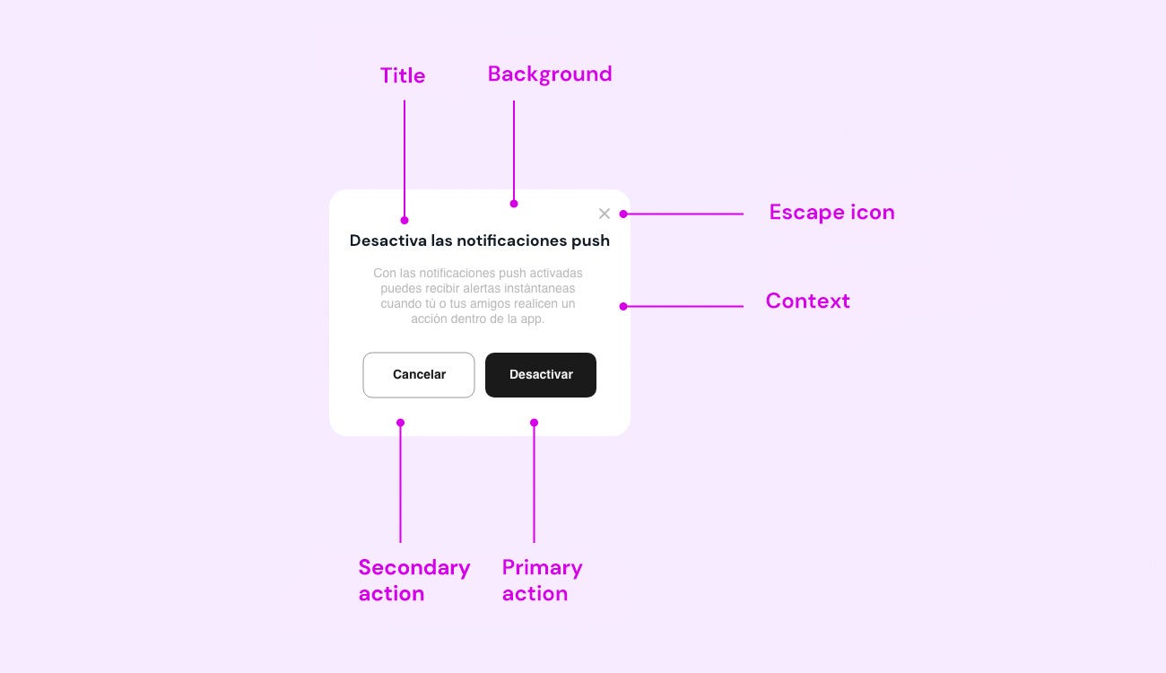 Example created by me for mid-fidelity wireframes depicting the UX tone and voice of PayCapp