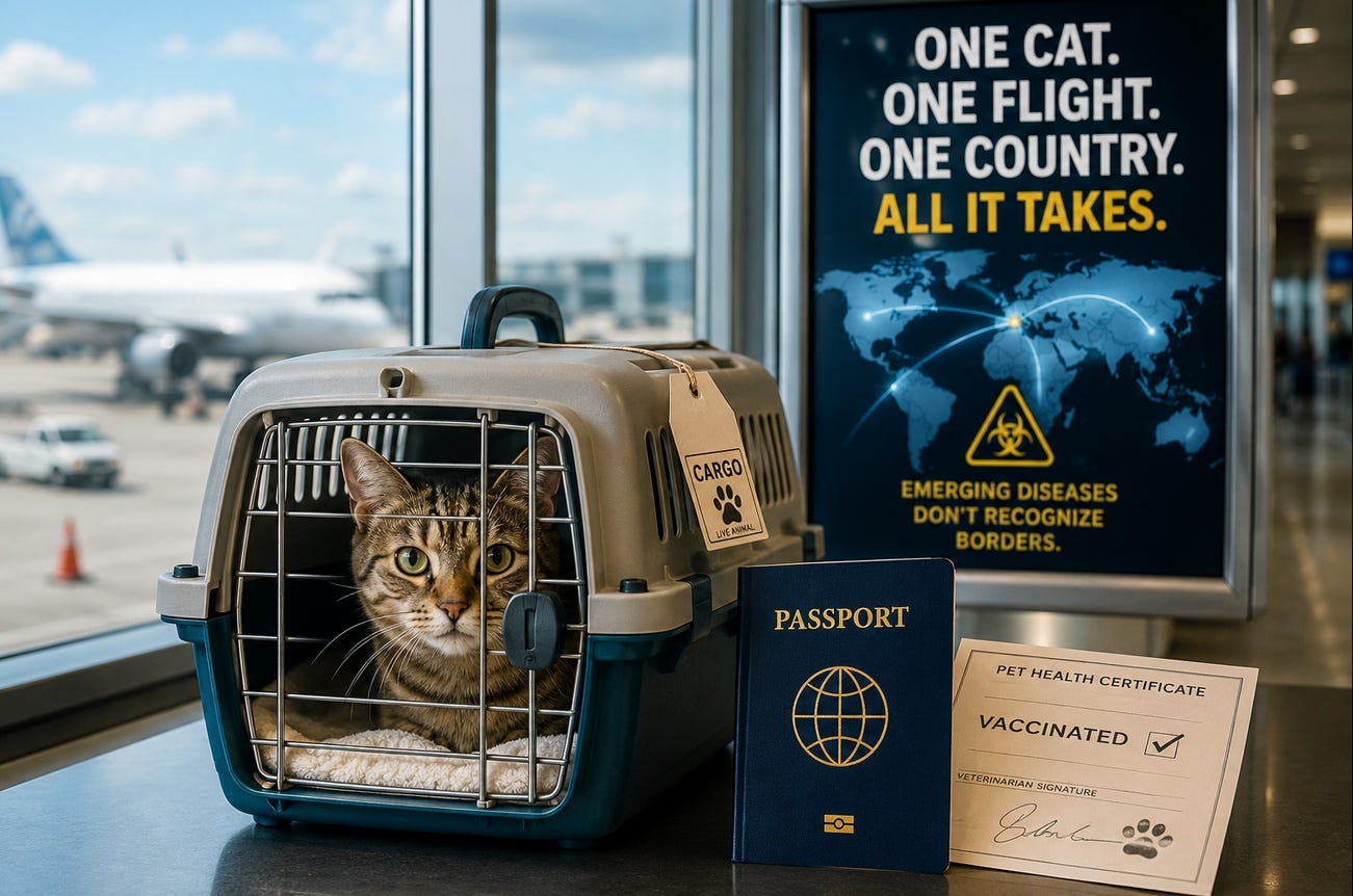 One Infected Cat Could Be All It Takes