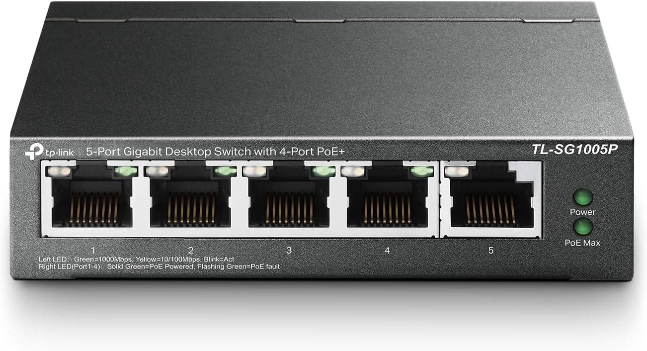 PoE switches for IP cameras
