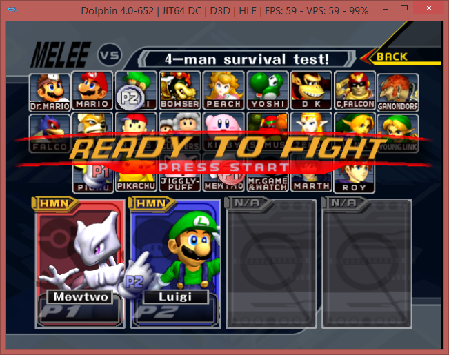 Super Smash Bros. Melee emulation now has a fully-featured online mode