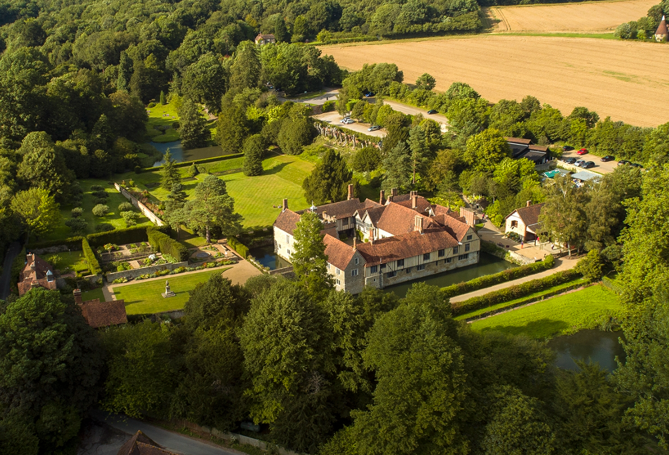 Aerial photo courtesy of the National Trust