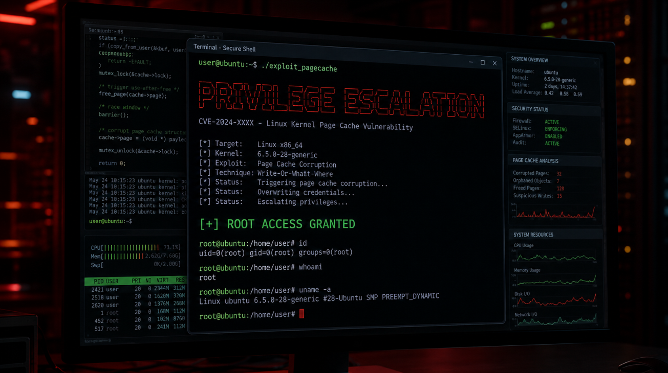 Fragnesia: The New Linux Kernel LPE That Turns Page Cache Corruption Into Root Access