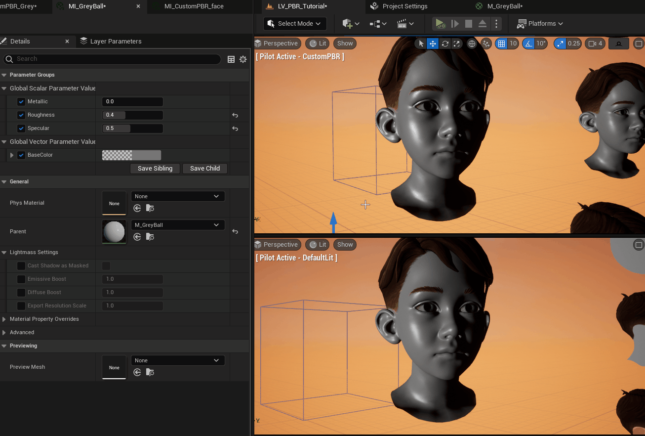 Unlit Material-Based Custom PBR in Unreal Engine