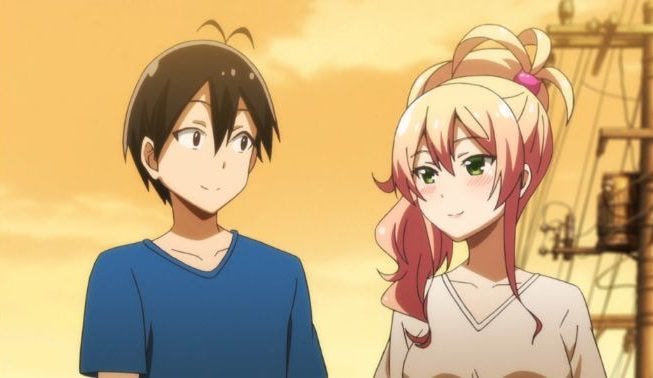 Hajimete no Gal Anime Reveals Main Staff, Character Visuals - News