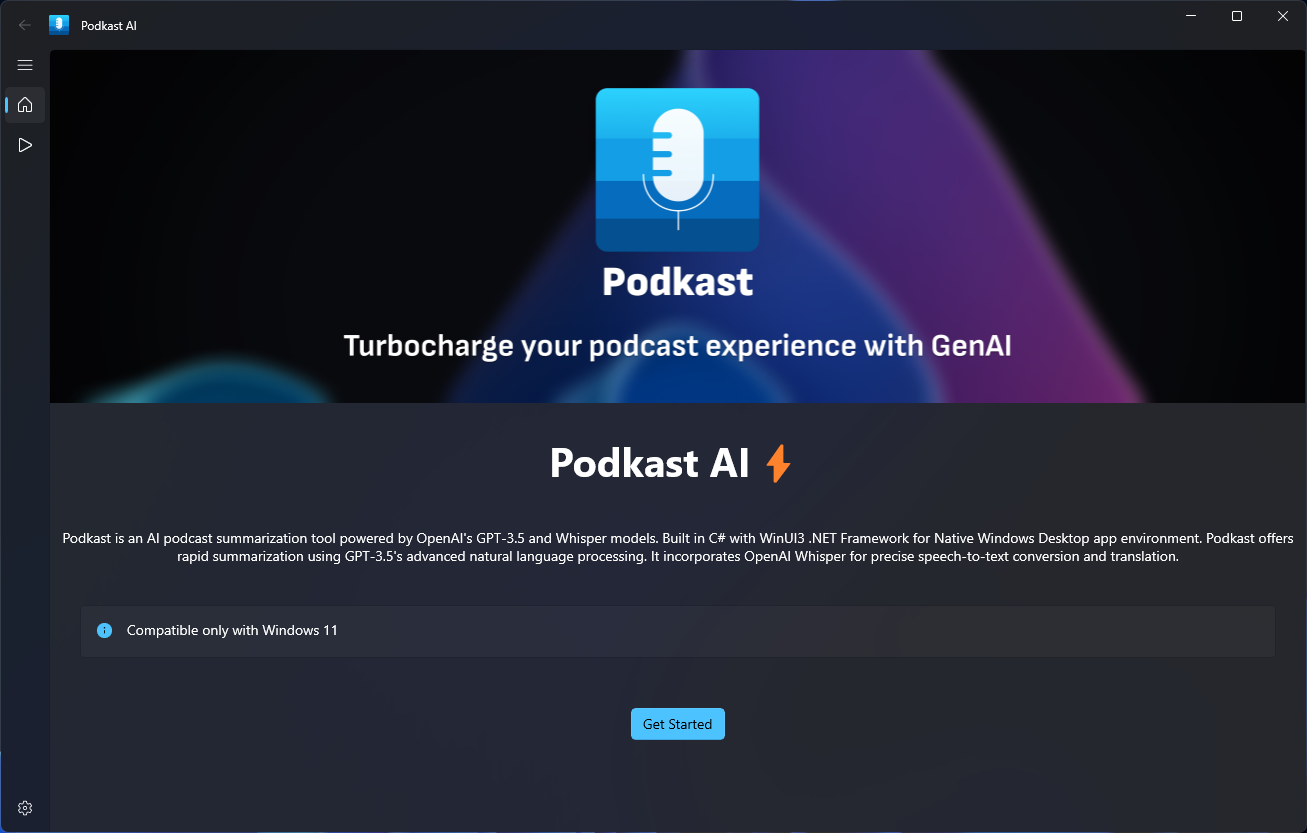 Podkast AI — Podcast Summarization Tool
