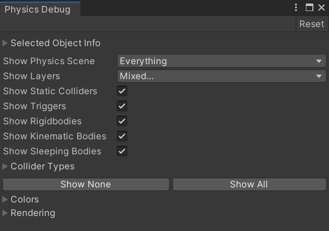 How to hide and show an object in unity 