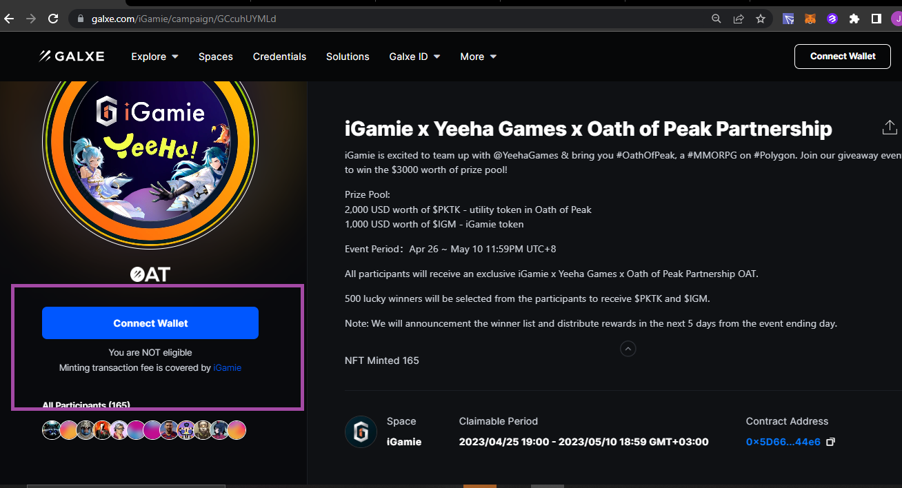 iGamie x Yeeha Games çekilişine nasıl katılınır ?