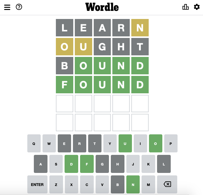The Newest (and Most Difficult) Word Guessing Game | by Katie Churchward |  ILLUMINATION | Medium