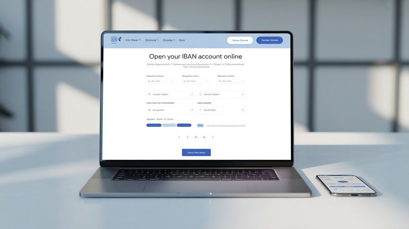 Online IBAN Account Opening — Apply & Compare Global Providers