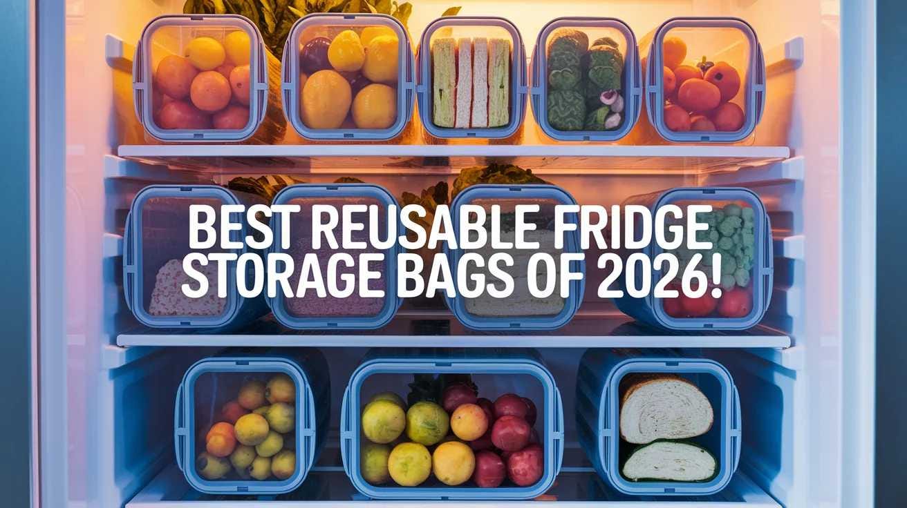 Best Reusable Fridge Storage Bags of 2026 That Actually Keep Food Fresh Longer