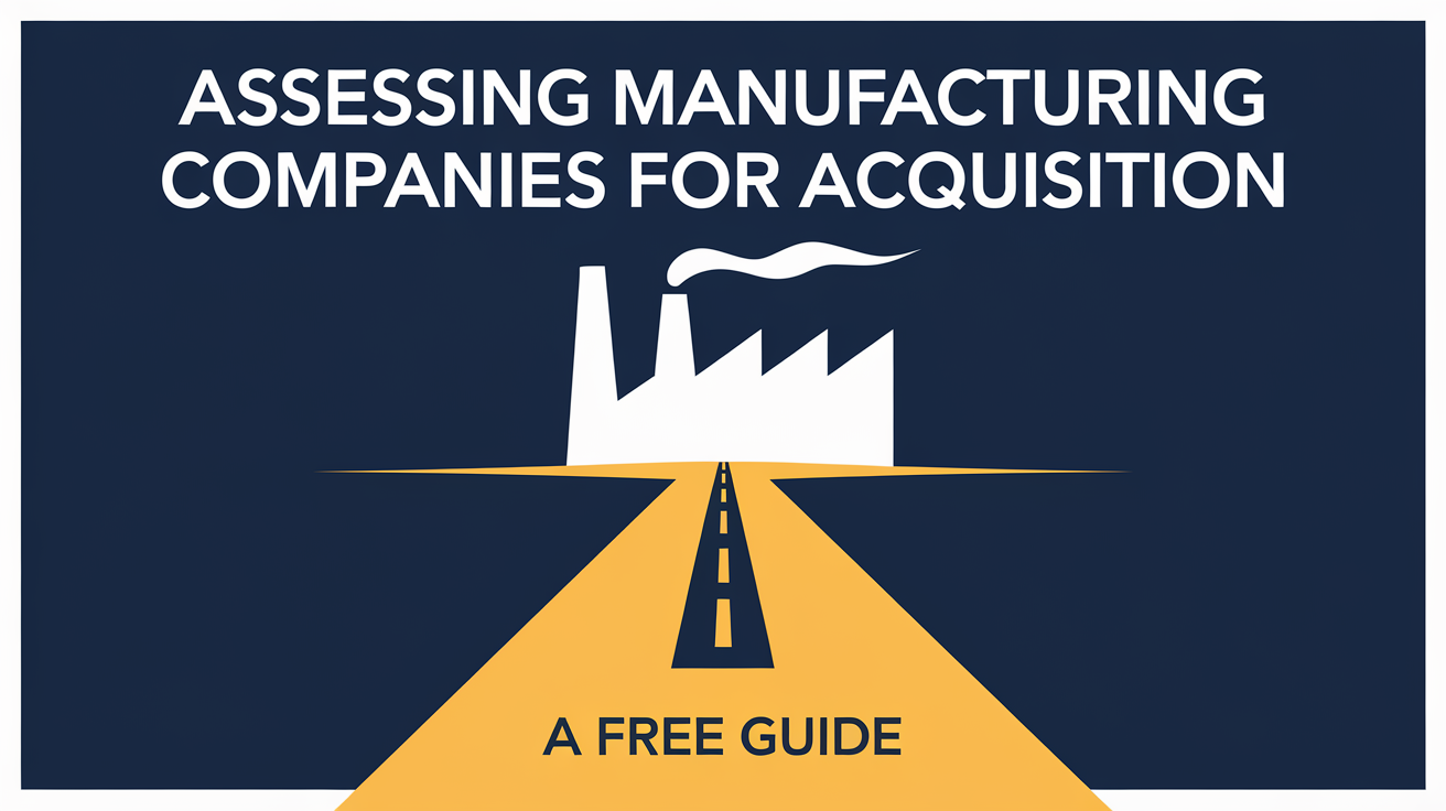 Assessing Manufacturing Companies for Acquisition: A Free Guide