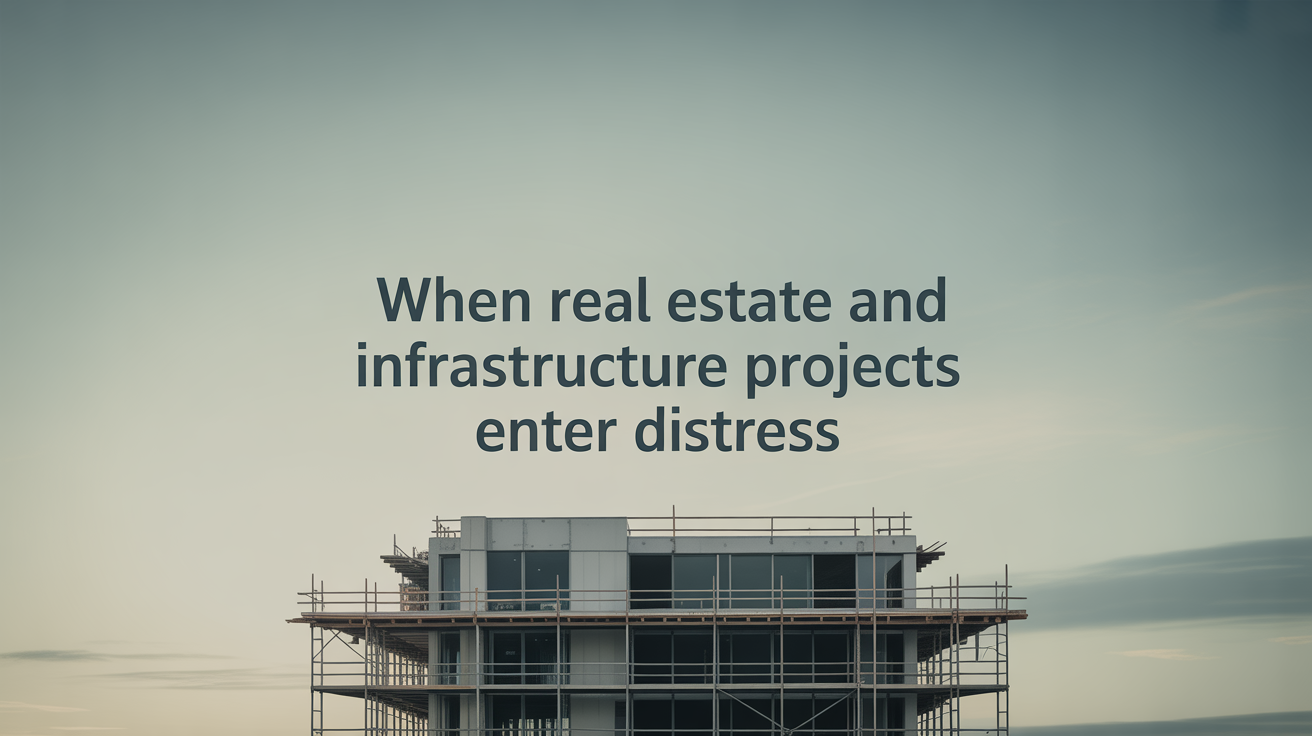 When Real Estate and Infrastructure Projects Enter Distress: The Shift from Ownership to Control