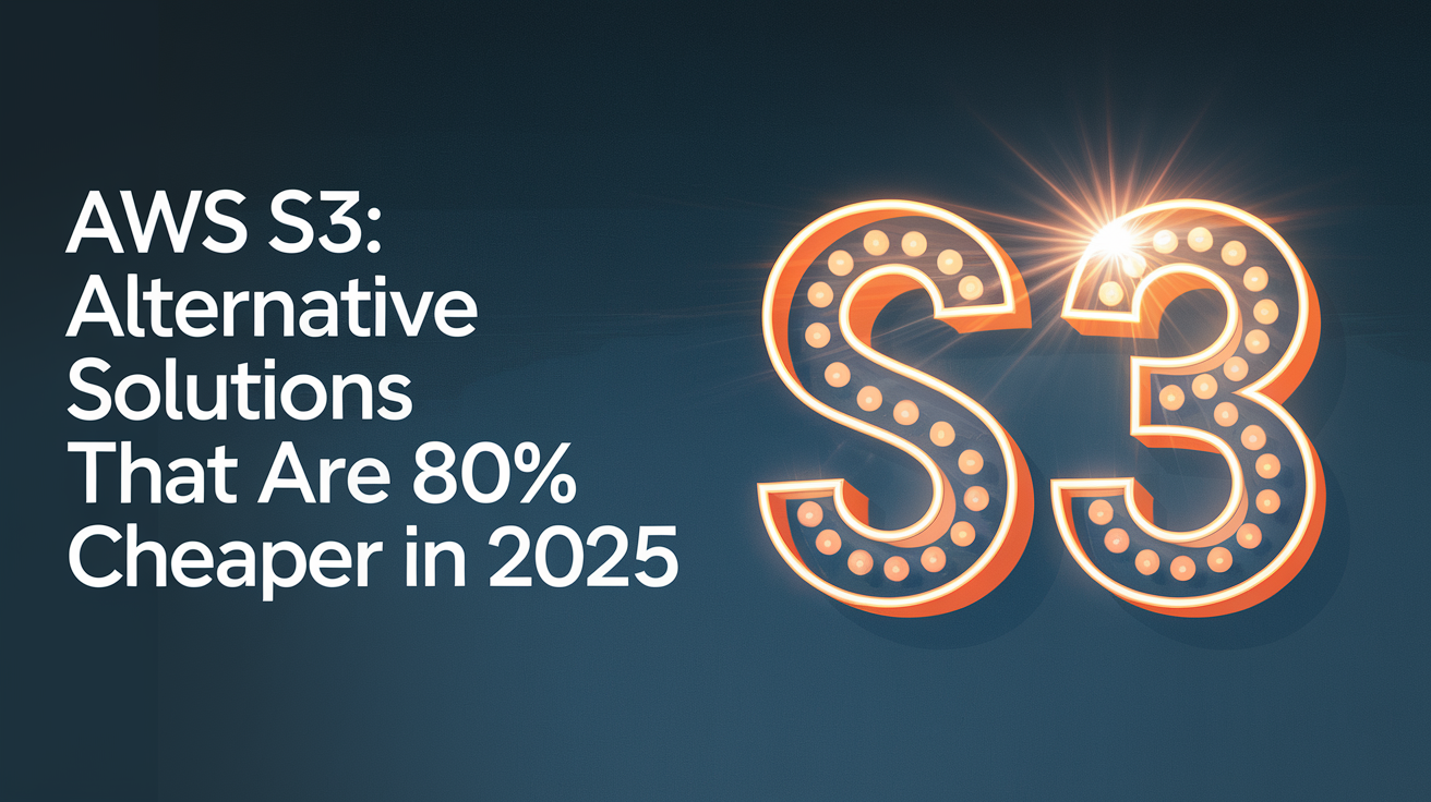 AWS S3 is Bleeding Market Share: 10 Alternative Solutions That Are 80% Cheaper in 2025