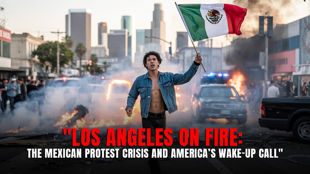 “Los Angeles on Fire: The Mexican Protest Crisis and America’s Wake-Up Call”