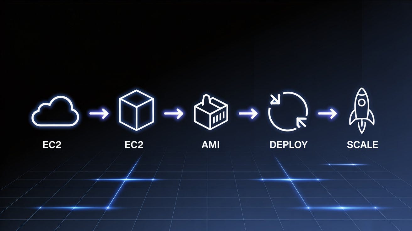 Creating an Amazon Machine Image (AMI) on AWS