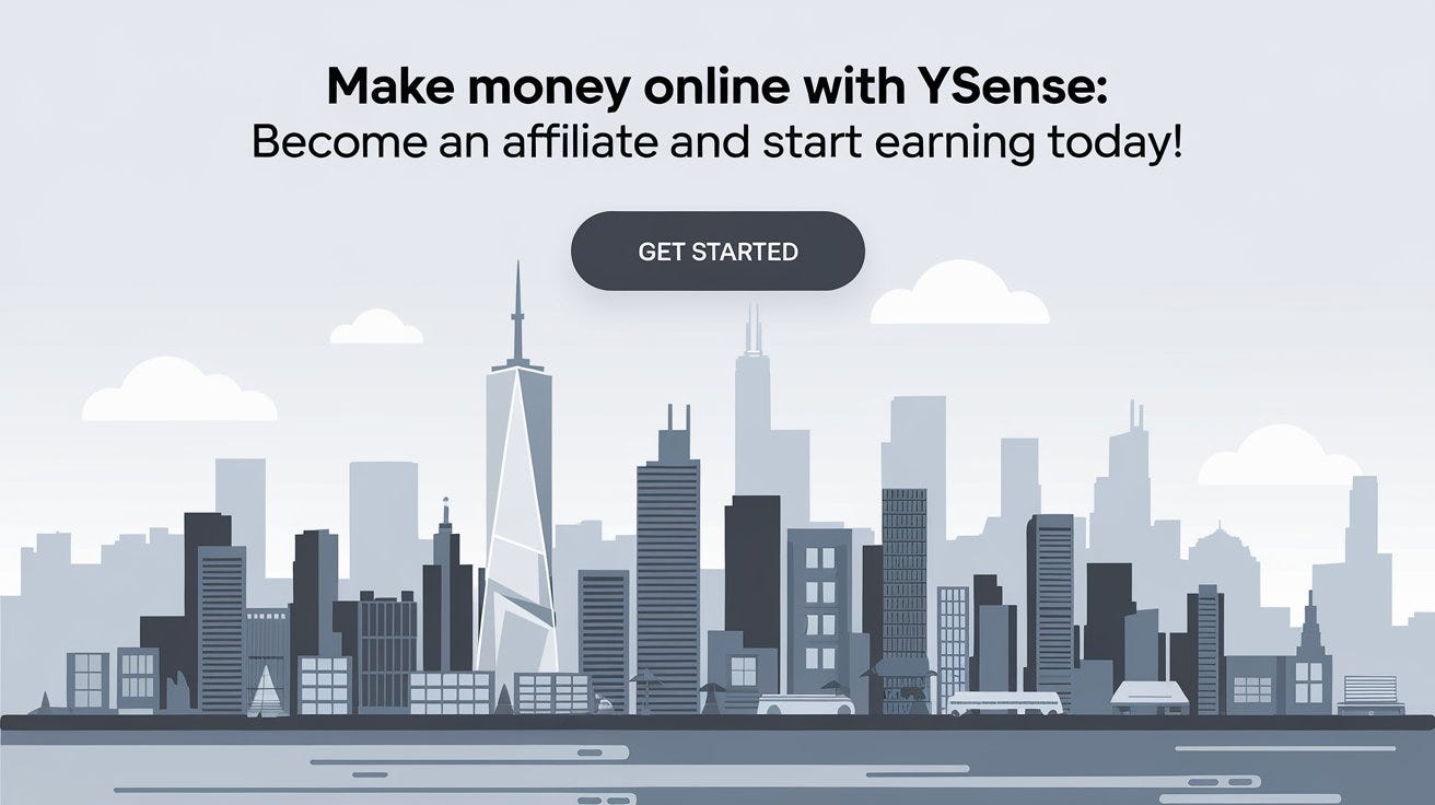 Make Money Online with ySense: Become an Affiliate and Start Earning Today!