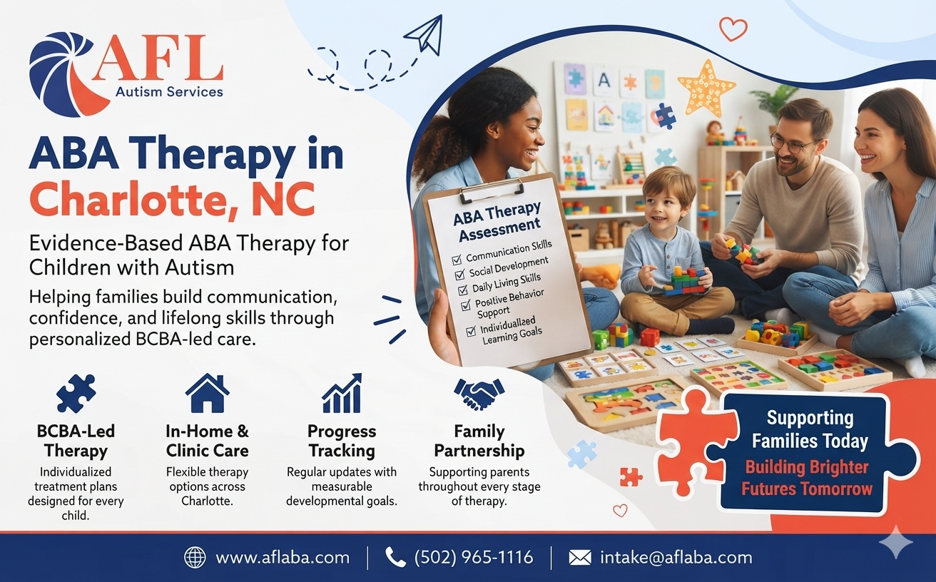 ABA Therapy in Charlotte, NC: What Parents Should Know Before Choosing a Provider