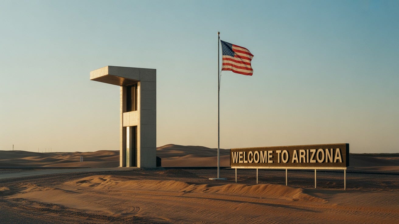 Lukeville Port of Entry Crossing the U.S.–Mexico Border