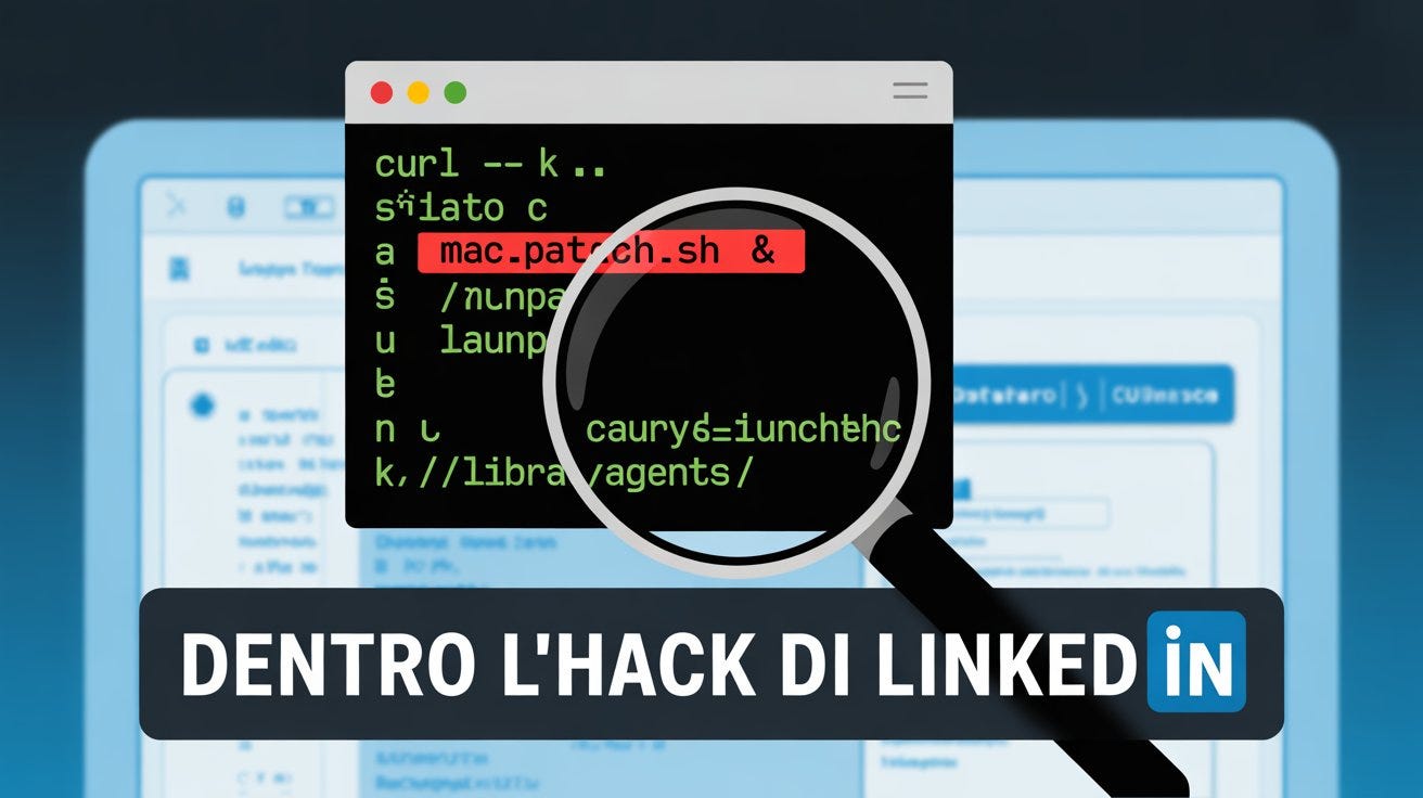 L’offerta di lavoro su LinkedIn che ha provato a hackerare il mio Mac: Dentro la nuova truffa…