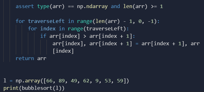 Python Program for Bubble Sort - Studytonight