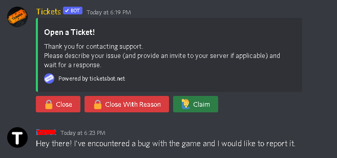 Discord Support