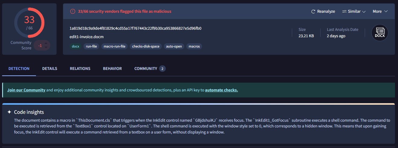 VirusTotal