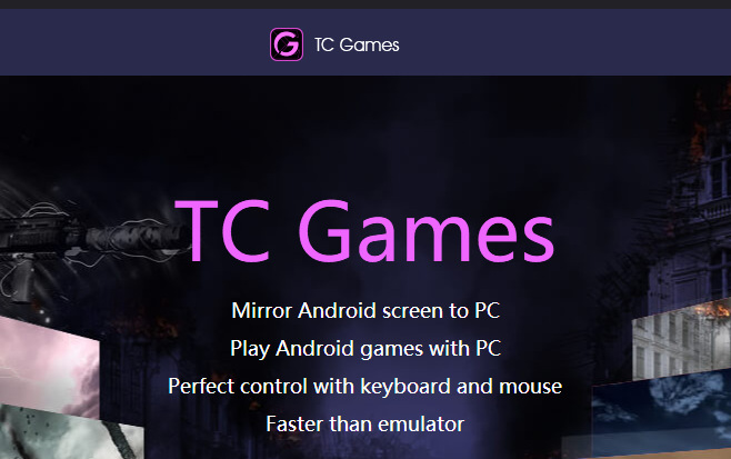HOW TO DOWNLOAD TC GAMES ON PC /AND MIRRORING WITH MOBILE TO PC 