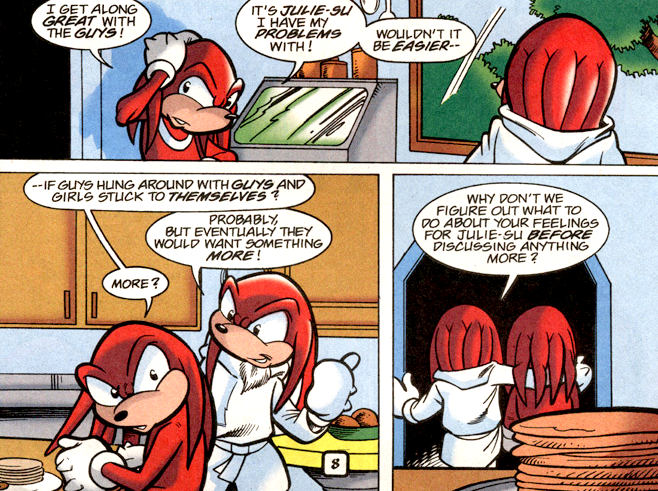 Julie-Su the Echidna - Sonic the Hedgehog (Archie Comic Series