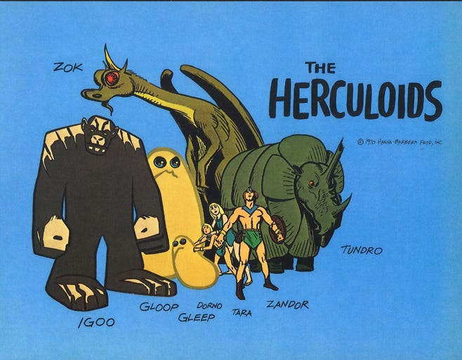 The Herculoids :From the vaults of Warner Archive, Hanna