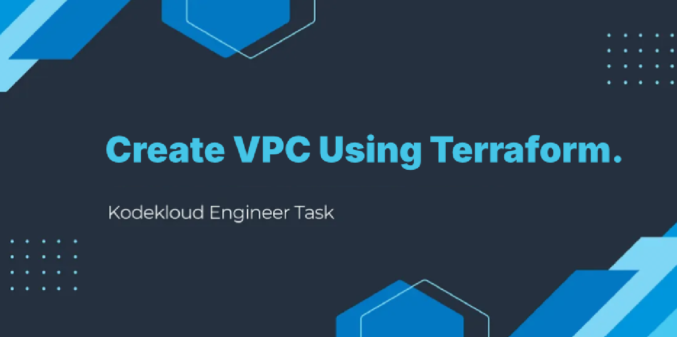 KodeKloud Engineer Day 94: Create VPC Using Terraform.