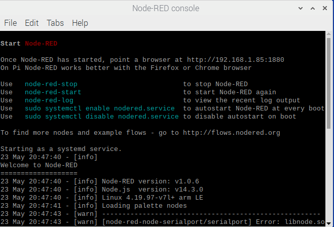 Running Node-RED On A Raspberry Pi 4 | by The Dyslexic Coder | Medium