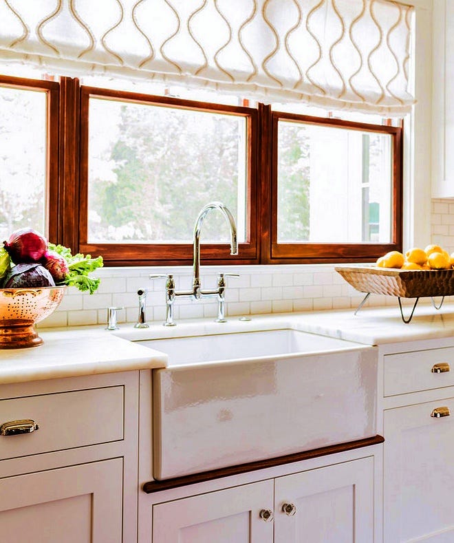 Kitchen window sale sill ideas
