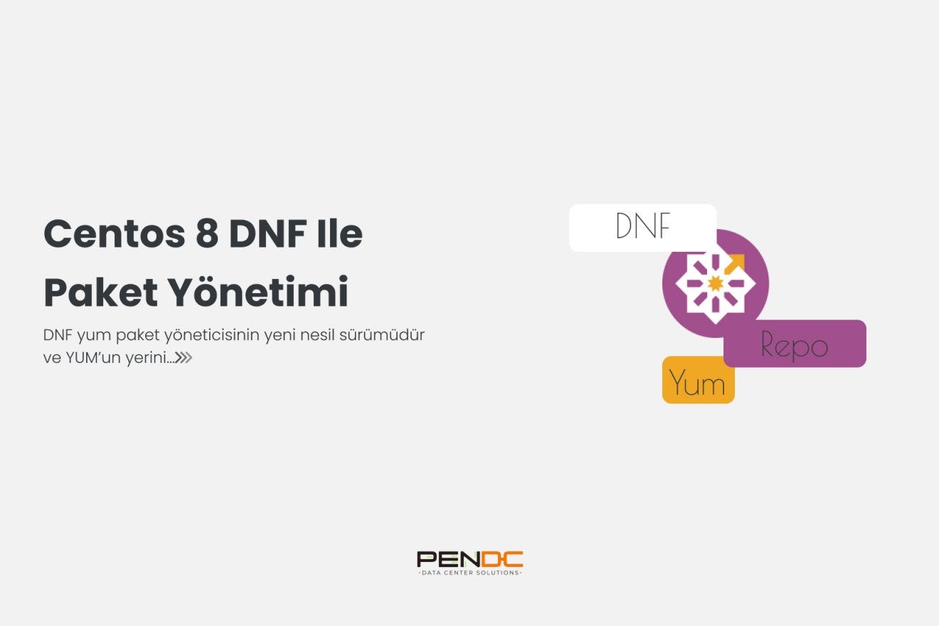 Centos 8 DNF ile Paket Yönetimi