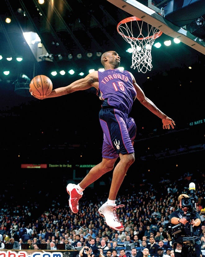 NBA Dunk Contest: Highlights of Vince Carter, Tracy McGrady show - Sports  Illustrated