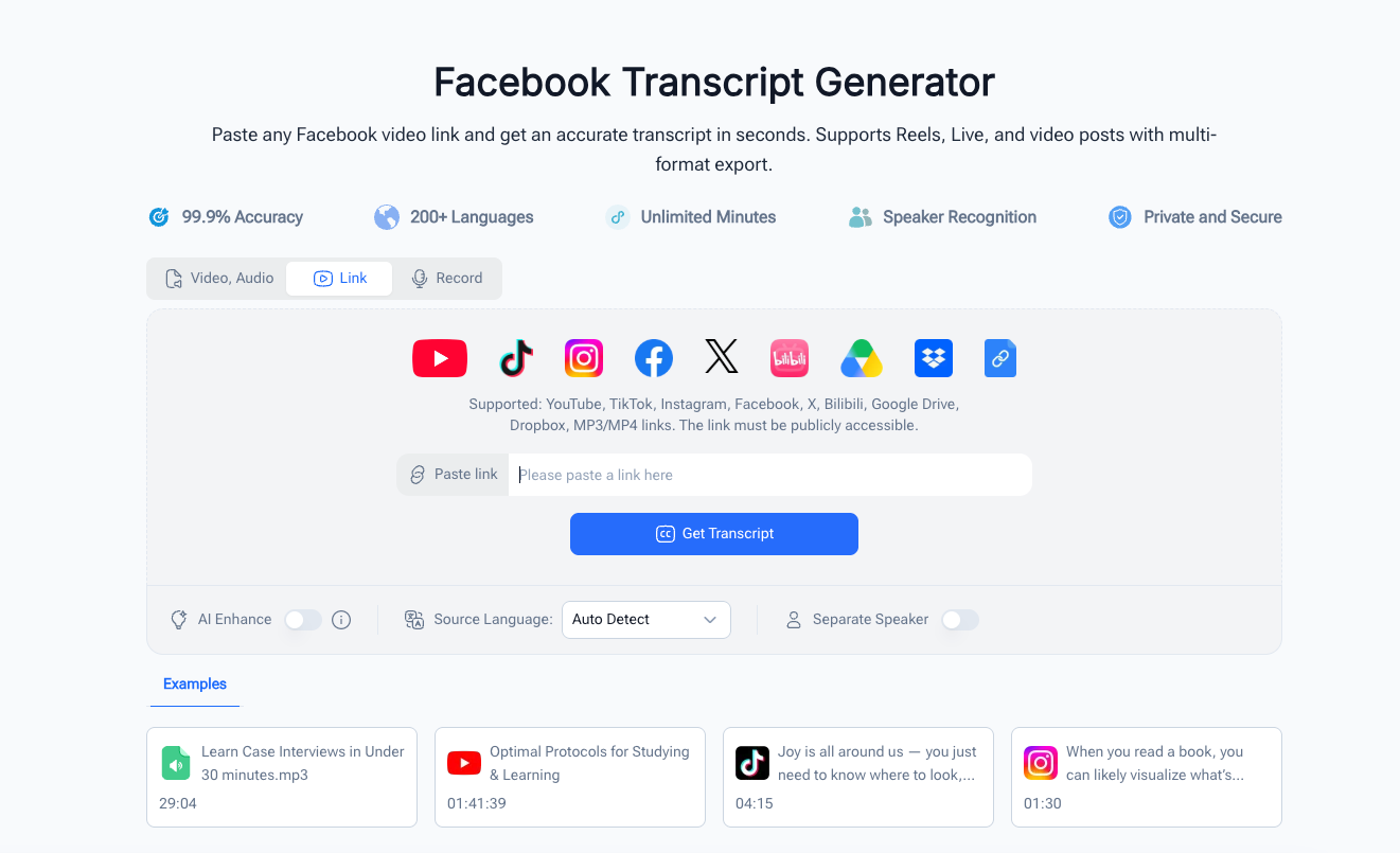 I Ran 50 Facebook Videos Through 5 Transcript Tools. Here’s What Stuck.