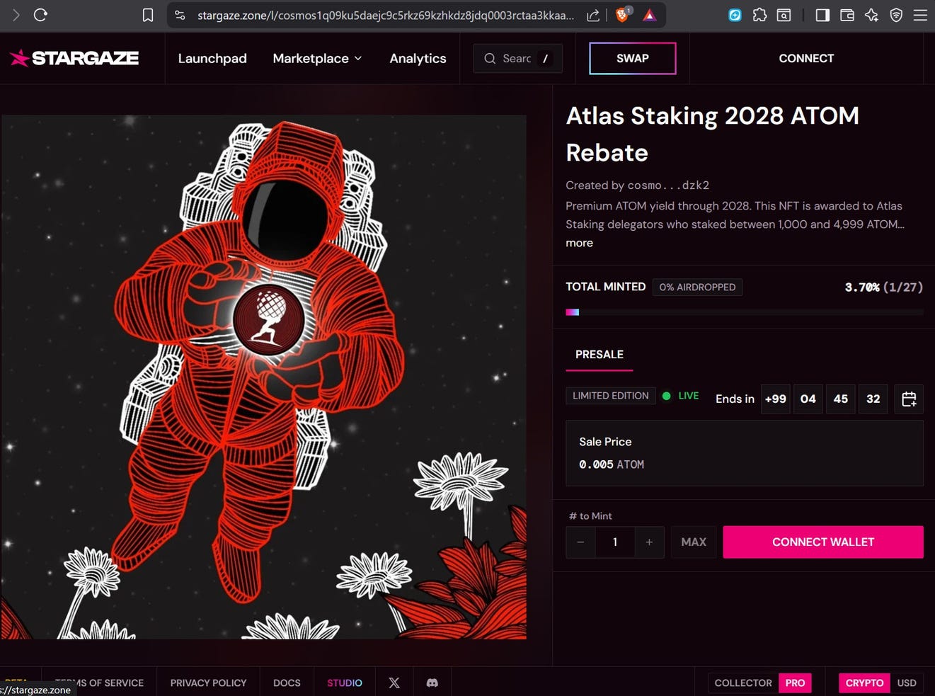 It’s Time To Mint Your ATOM Rebate NFTs