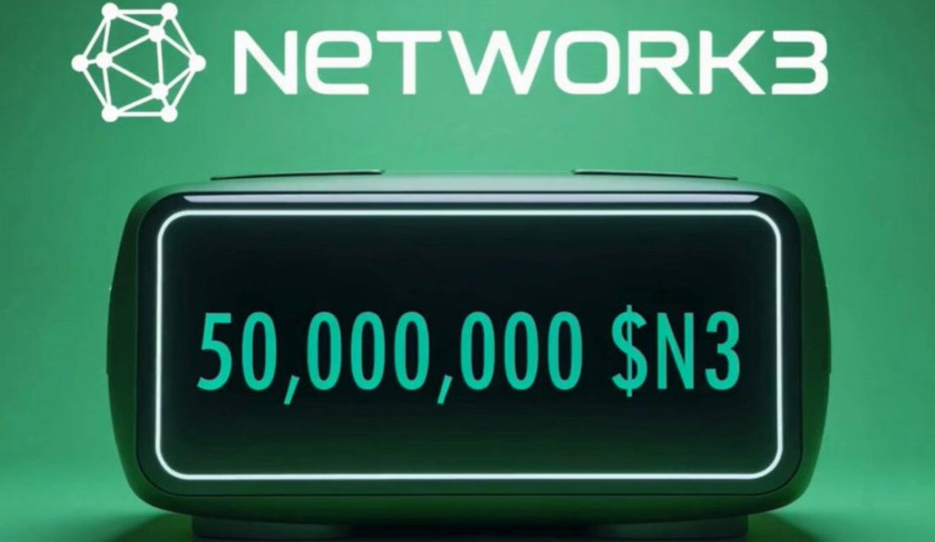 Claim free $N3 🌟 | Network3 Airdrop Claim Guide