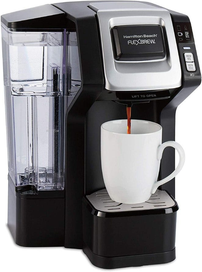 SYBO Commercial Drip Coffee Maker with One Stainless Steel Pot