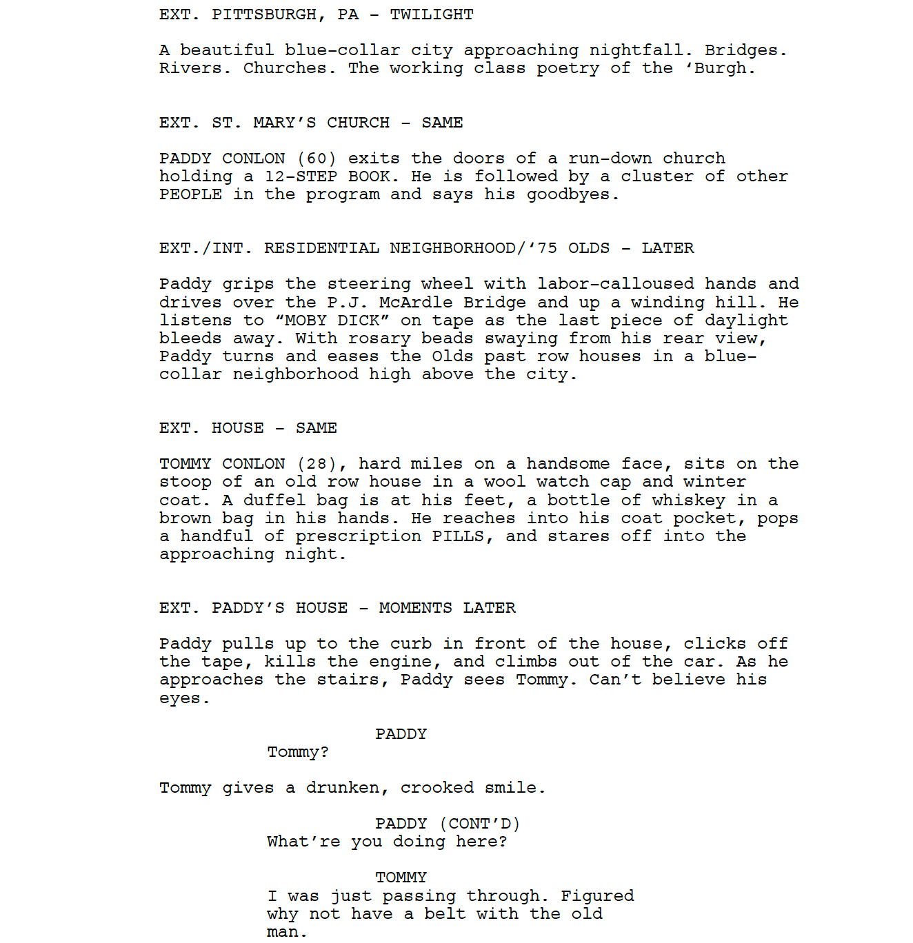Page One: “Warrior” (2011)