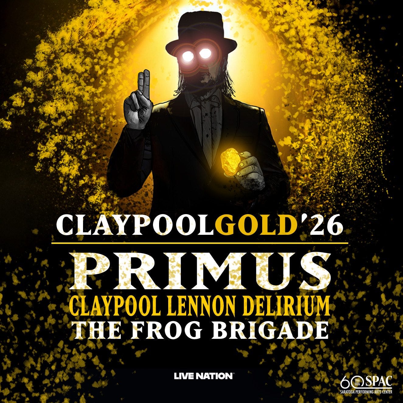 Claypool Gold: Les Claypool’s Frog Brigade, The Claypool Lennon Delirium & Primus — 6/12/26 —…
